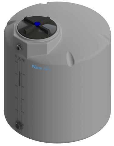 300 Gal ProChem® Potable Water Tank w/Bulkhead Fittings - Twist Lid 16